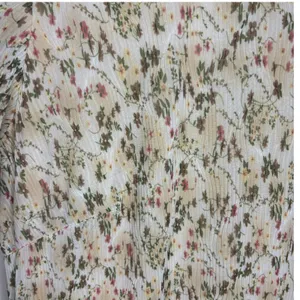 Helene Blake Maxi Dress Cream Floral Pleated Lined Cottage 90s Wedding Party 16W thumbnail 3