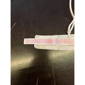 PINK Bralette Bra Womens Large White Lace Wireless Crossback Strappy Lined B Cup thumbnail 7