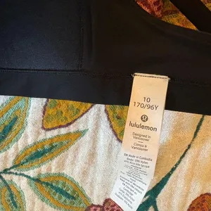 Lululemon Waterside Black Women's Swimwear Set RARE thumbnail 5