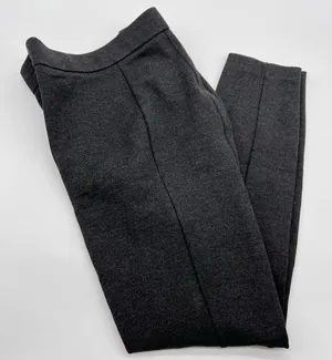J. Crew Pixie Women’s Charcoal Gray Cigarette Pants w/Seams Down Back of Thighs thumbnail 1