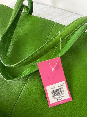 Isaac Mizrahi Lime Green Tote (Discontinued) thumbnail 9