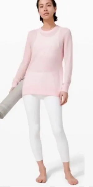 Lululemon Sincerely Yours Cashlu Sweater Pink Glow thumbnail 1