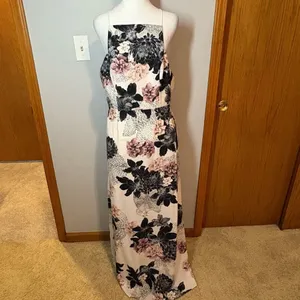 Keepsake The Label‎ Restless Heart Maxi Dress ivory floral NEW size L thumbnail 3