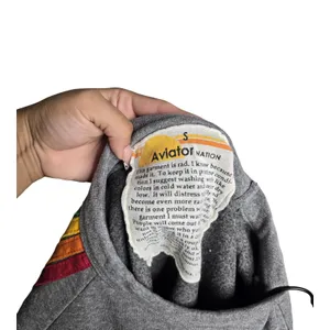 Aviator Nation Bolt Classic Cropped Crewneck Sweatshirt Size: S thumbnail 3
