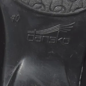 Dansko Leather Clogs Women 40 Black Brown Good Two Tone Slip On Block Heel thumbnail 13