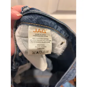 Jag‎ Jeans Womens Blue Denim Bermuda Shorts Size 14 Medium Wash Frayed Stretch thumbnail 11