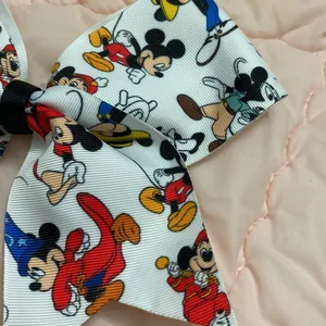 Disney Many Faces of Mickey Large Hair Bow thumbnail 3