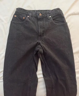 Levi’s Straight Cut Black Jeans thumbnail 1