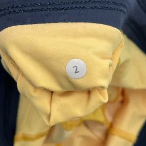 Lululemon Bright Yellow Athletic Running Shorts Pump It Up Lined Summer Size 2 thumbnail 5