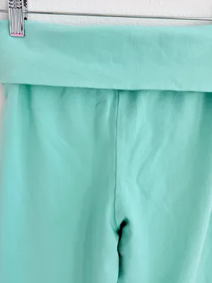 Brandy melville Teal capri Priscilla pants thumbnail 4