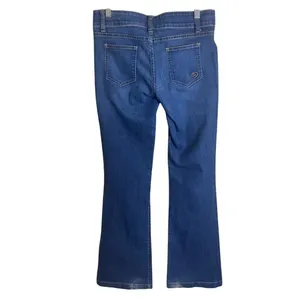 Carmar Bootcut Jeans Womens 28 Blue Excellent Stretch Heart Embroidery thumbnail 2