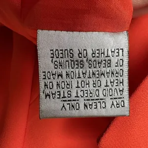 John Meyer Norwich‎ Orange Floral Embroidered Blazer 14 | Statement Art to Wear thumbnail 10