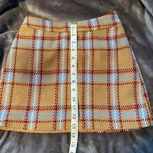 Forever 21 Plaid Tan Skirt thumbnail 4