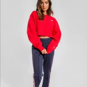 Champion Reverse Weave Red Cropped Sweatshirt‎ WL827 Small thumbnail 12