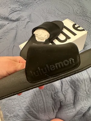 Lululemon Slides Restfeel Black Women’s 9 thumbnail 4