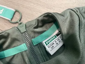 Puma Dark Green Tank with Mint Trim thumbnail 2