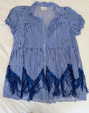 Fantastic Fawn Dress Sequin Blue thumbnail 1