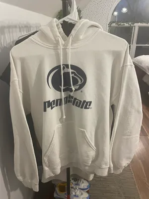Penn State Hoodie White Size M thumbnail 1