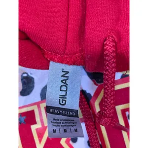 Gildan Hoodie Size M Red NFL Chiefs Logo Cotton Kangaroo Pocket thumbnail 5
