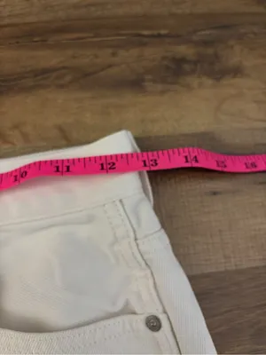 Aritzia Denim Forum The '90s Pencil Maxi Denim Skirt White Women’s thumbnail 11
