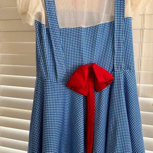 Roma Costume Dorothy Halloween Costume Blue Gingham Coquette Dress XXL thumbnail 4