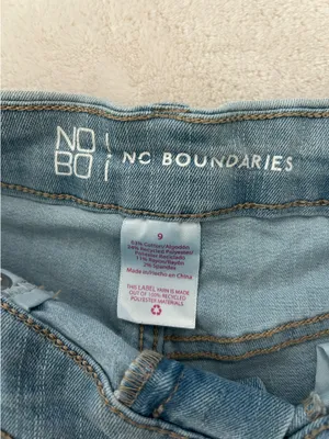 Jean Shorts No Boundaries Blue thumbnail 2