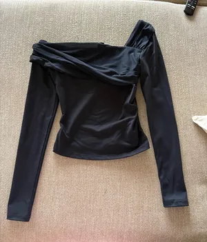 Princess Polly Long Sleeve Top Black thumbnail 1