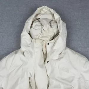 The North Face Downtown Parka Womens M White 550 Down DryVent NF0A3XD8 Hood thumbnail 5