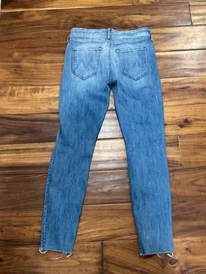MOTHER Denim The Looker Ankle Fray thumbnail 3