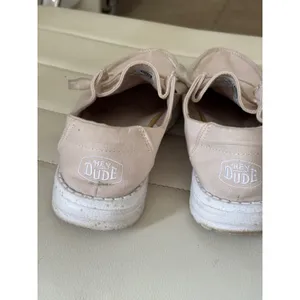 Hey Dude Wendy Slub Canvas Natural Beige‎ Slip On Loafers Shoes Womens 6 thumbnail 2