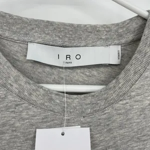 NWT IRO Tarika Sleeveless Crewneck Top Padded Shoulder Size XS Organic Cotton thumbnail 3