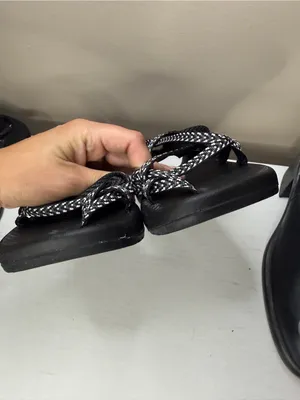 Chacos ZX/2 Black White Hiking Sandals size 8 thumbnail 6