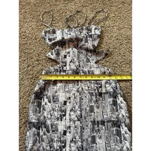 Tiger Mist Keelis Dress XS Body Con Strappy Open Sides XS thumbnail 6