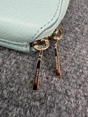 KATE SPADE Zeezee North South Phone Crossbody Light Blue Pebble Leather thumbnail 5