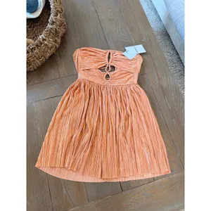 Sabina Musayev Cody Dress Women Peach Small thumbnail 2