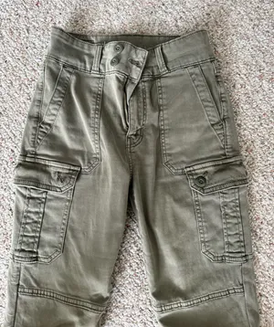 Green Cargo Pants American Eagle thumbnail 1