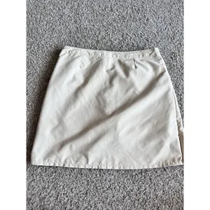 Patagonia Duway Skirt Skort Golf Pocket Zip Sides Beige Size 6 Pickleball Gym thumbnail 8
