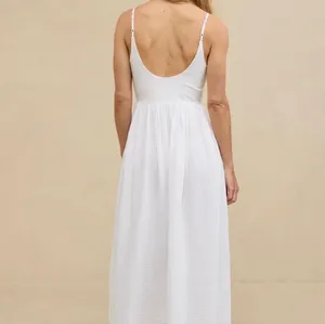Aerie White Maxi Dress thumbnail 3