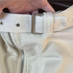 EUC Free People Rebel Moto Jacket Vanilla Cream Size Large Retail $198.00 thumbnail 9