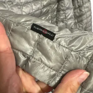The North Face Womens ThermoBall Trekker Jacket Mid-Grey XS Full Zip Pakable thumbnail 8