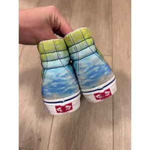 Vans Sk8-Hi SpongeBob SquarePants Tie Dye High Top Sneakers Womens 7 Mens 5.5 thumbnail 6