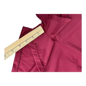 Willit Women's Red Burgundy Active Shorts Size L Pockets Elastic-Waist Sports thumbnail 8