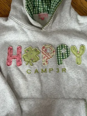 Happy Camp3r Lucky Girl Hoodie 🍀 BRAND NEW thumbnail 6
