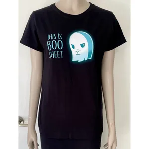 This Is Boo Sheet Graphic Tee Black Size M thumbnail 3