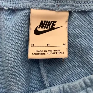 Nike Size Medium Light Blue Elastic Tie Waist Shorts. Preloved thumbnail 6