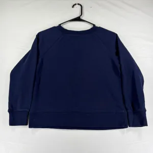 Route 66 Women's Navy Blue Floral Graphic Crewneck Sweatshirt XS Raglan Sleeve thumbnail 6