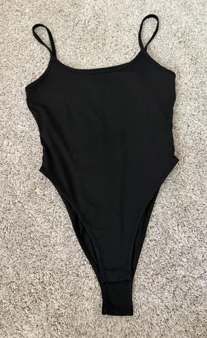 Black Spaghetti Strap One thumbnail 1