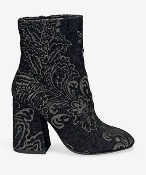 Ash NEW Fedora Embroidered Heel Boots thumbnail 1