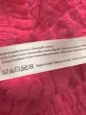 New Free People One Perla Pink Eyelet Lace Off The Shoulder Top L thumbnail 6