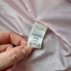 1960s Vintage Pink Maxi Slip L thumbnail 5